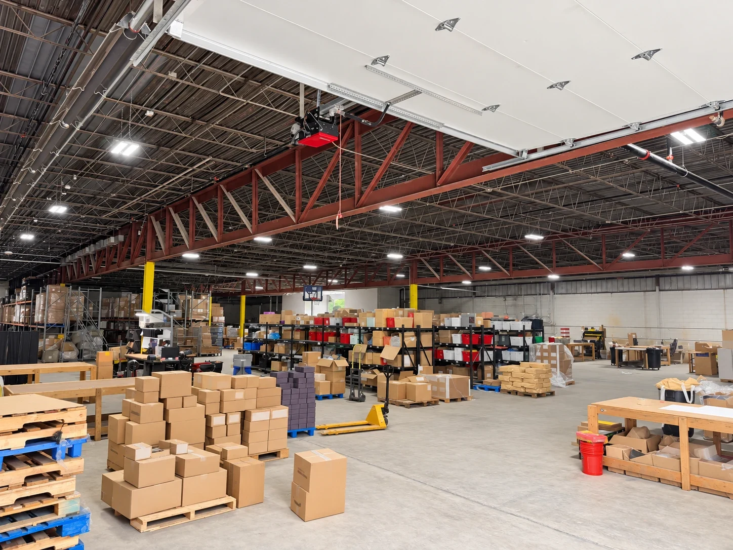 Inside the My Fulfillment Center warehouse